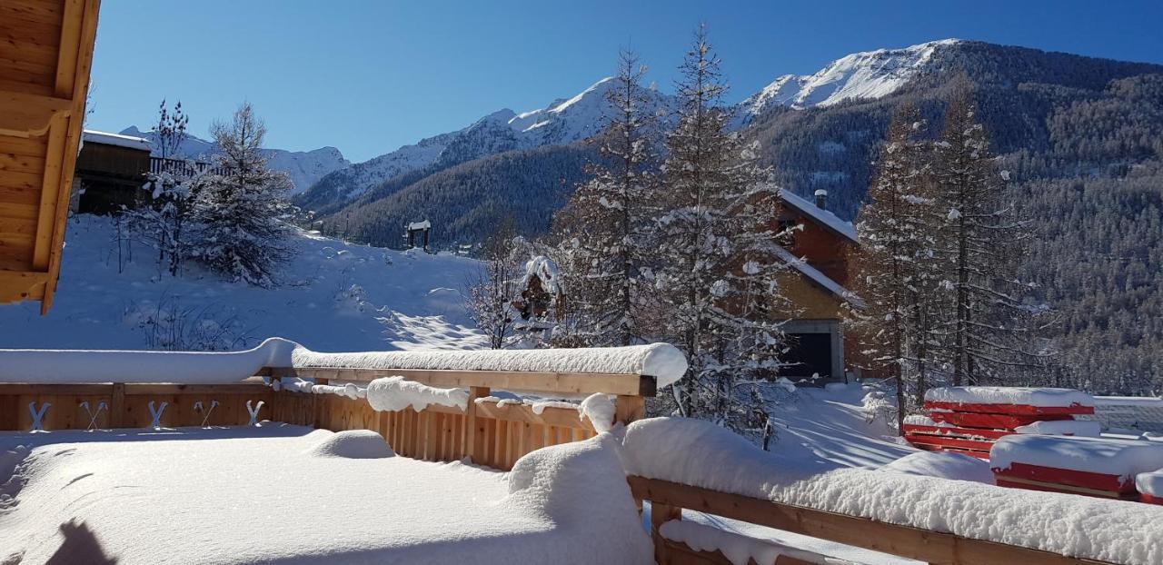 Willa Chalet 19 Personnes Le Petit Mozart Les Orres Zewnętrze zdjęcie