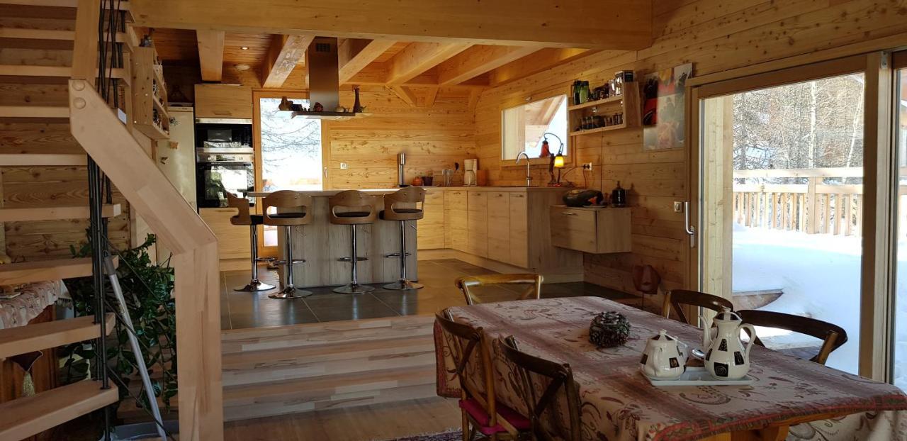 Willa Chalet 19 Personnes Le Petit Mozart Les Orres Zewnętrze zdjęcie