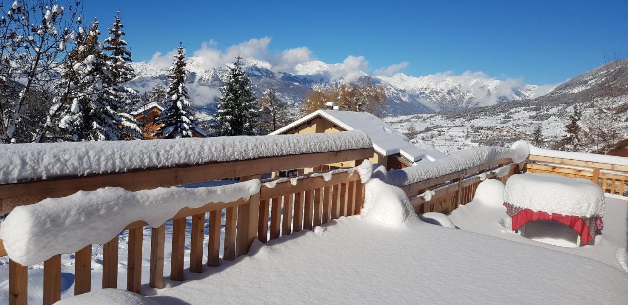 Willa Chalet 19 Personnes Le Petit Mozart Les Orres Zewnętrze zdjęcie
