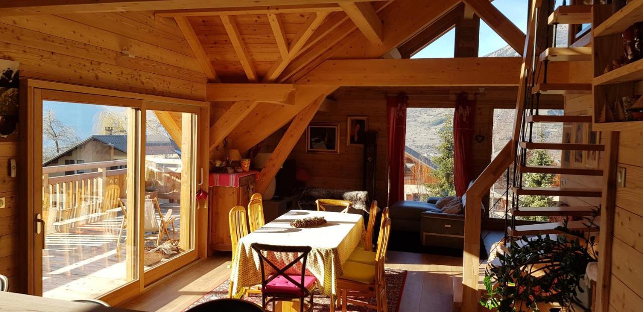 Willa Chalet 19 Personnes Le Petit Mozart Les Orres Zewnętrze zdjęcie